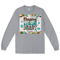Heather Grey nursing is a work of heart Long Sleeve Tee - JahusDesignShop