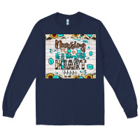 Navy nursing is a work of heart Long Sleeve Tee - JahusDesignShop