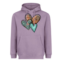 Lavender western love hearts Heavyweight Hoodie - MaliasSmallBusiness