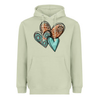 Western Love Hearts Heavyweight Hoodie | Teevron