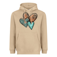 Mushroom western love hearts Heavyweight Hoodie - MaliasSmallBusiness