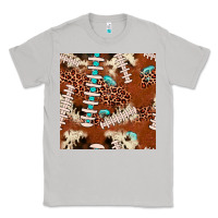 Moon Dust football leopard gemstone seamless pattern Classic Tee - JahusDesignShop