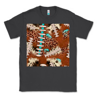 Smoke football leopard gemstone seamless pattern Classic Tee - JahusDesignShop