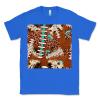 True Royal football leopard gemstone seamless pattern Classic Tee - JahusDesignShop