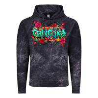Cloud Black chingona Vintage Hoodie - texasbilliewilder