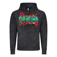 Vintage Black chingona Vintage Hoodie - texasbilliewilder