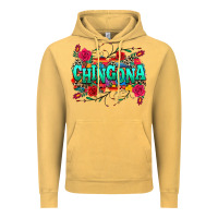 Vintage Mustard chingona Vintage Hoodie - texasbilliewilder