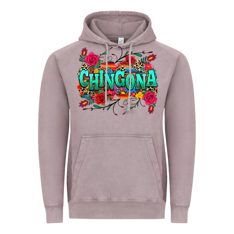 Chingona Vintage Hoodie by texasbilliewilder | Teevron