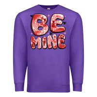 Purple be mine Premium Sweatshirt - MaliasSmallBusiness