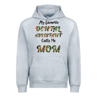 Heather Grey My Favorite Dental Assistant Calls Me Mom Urban Hoodie - Bettercallsaul