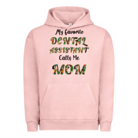 Pigment Salmon My Favorite Dental Assistant Calls Me Mom Urban Hoodie - Bettercallsaul