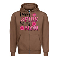 Chestnut i wear pink for my mom sunlower and pumpkin Zipper Hoodie - AdoDesignShop