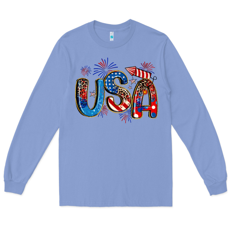Usa 4th Of July Long Sleeve Tee by Artiststas | Teevron