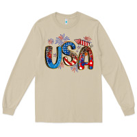 Mushroom usa 4th of july Long Sleeve Tee - Artiststas