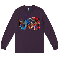 Plum usa 4th of july Long Sleeve Tee - Artiststas
