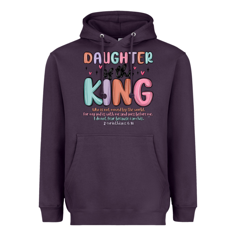 Daughter Of The King Heavyweight Hoodie by MaliasSmallBusiness | Teevron