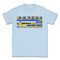 Dusty Blue down syndrome Classic Tee - Artiststas