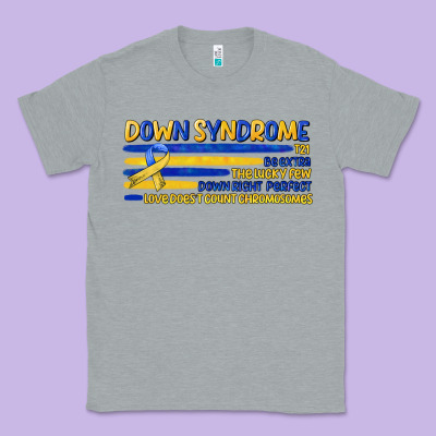 Down Syndrome Classic Tee Designed By Artiststas
