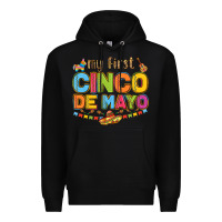 Black my first cinco de mayo Premium Hoodie - LillyAllenDesigns
