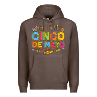 Coffee my first cinco de mayo Premium Hoodie - LillyAllenDesigns