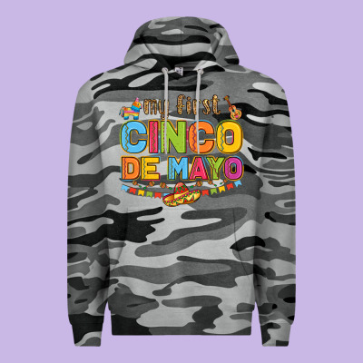 My First Cinco De Mayo Premium Hoodie Designed By Lillyallendesigns