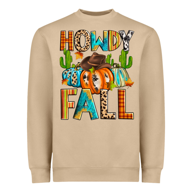 Howdy Fall Heavyweight Sweatshirt by Zillion Design Studio | Teevron