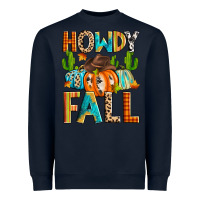 Navy howdy fall Heavyweight Sweatshirt - Zillion Design Studio