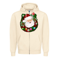 Sandshell horseshoe santa Zipper Hoodie - AdoDesignShop