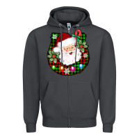 Smoke horseshoe santa Zipper Hoodie - AdoDesignShop