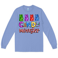 Colony Blue candy monster with jelly bear Long Sleeve Tee - AdoDesignShop