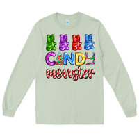 Matcha candy monster with jelly bear Long Sleeve Tee - AdoDesignShop