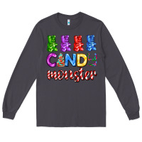 Smoke candy monster with jelly bear Long Sleeve Tee - AdoDesignShop