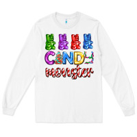 White candy monster with jelly bear Long Sleeve Tee - AdoDesignShop