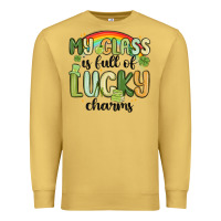 Antique Gold my class is full of lucky charms Premium Sweatshirt - MaliasSmallBusiness