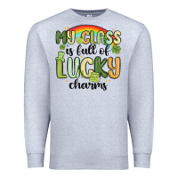 Heather Grey my class is full of lucky charms Premium Sweatshirt - MaliasSmallBusiness