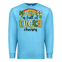 Ocean Blue my class is full of lucky charms Premium Sweatshirt - MaliasSmallBusiness