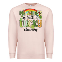 Pale Pink my class is full of lucky charms Premium Sweatshirt - MaliasSmallBusiness