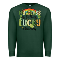 Sports Green my class is full of lucky charms Premium Sweatshirt - MaliasSmallBusiness