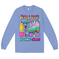 Colony Blue rolling into second grade Long Sleeve Tee - BundleAndBundleShop