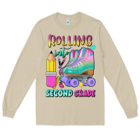 Mushroom rolling into second grade Long Sleeve Tee - BundleAndBundleShop