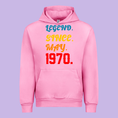 Legend Since May 1970 Urban Hoodie Designed By Bettercallsaul