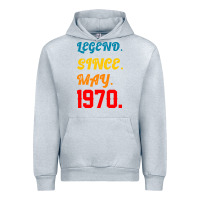 Heather Grey Legend Since May 1970 Urban Hoodie - Bettercallsaul