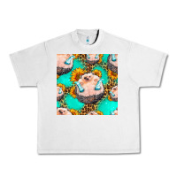 Lunar Rock hedgehog western seamless pattern Urban Heavy Tee - HRA Design Shop