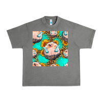 Tornado hedgehog western seamless pattern Urban Heavy Tee - HRA Design Shop