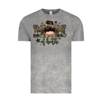 Cloud Rock mom of both boys messy bun Vintage Tee - Zillion Design Studio