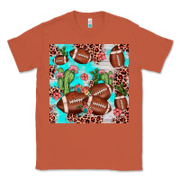 Copper football leopard cactus seamless pattern Classic Tee - JahusDesignShop