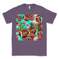 Lavender football leopard cactus seamless pattern Classic Tee - JahusDesignShop