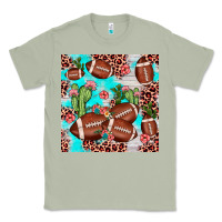Matcha football leopard cactus seamless pattern Classic Tee - JahusDesignShop