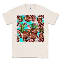 Natural football leopard cactus seamless pattern Classic Tee - JahusDesignShop