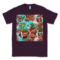 Plum football leopard cactus seamless pattern Classic Tee - JahusDesignShop